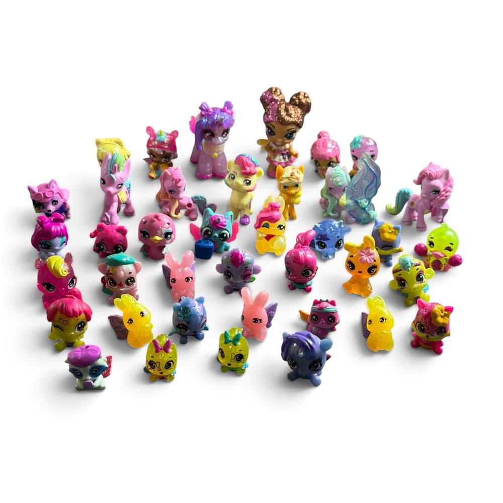 Hatchimals Mini Figures Lot of 30+ Mixed Collectibles